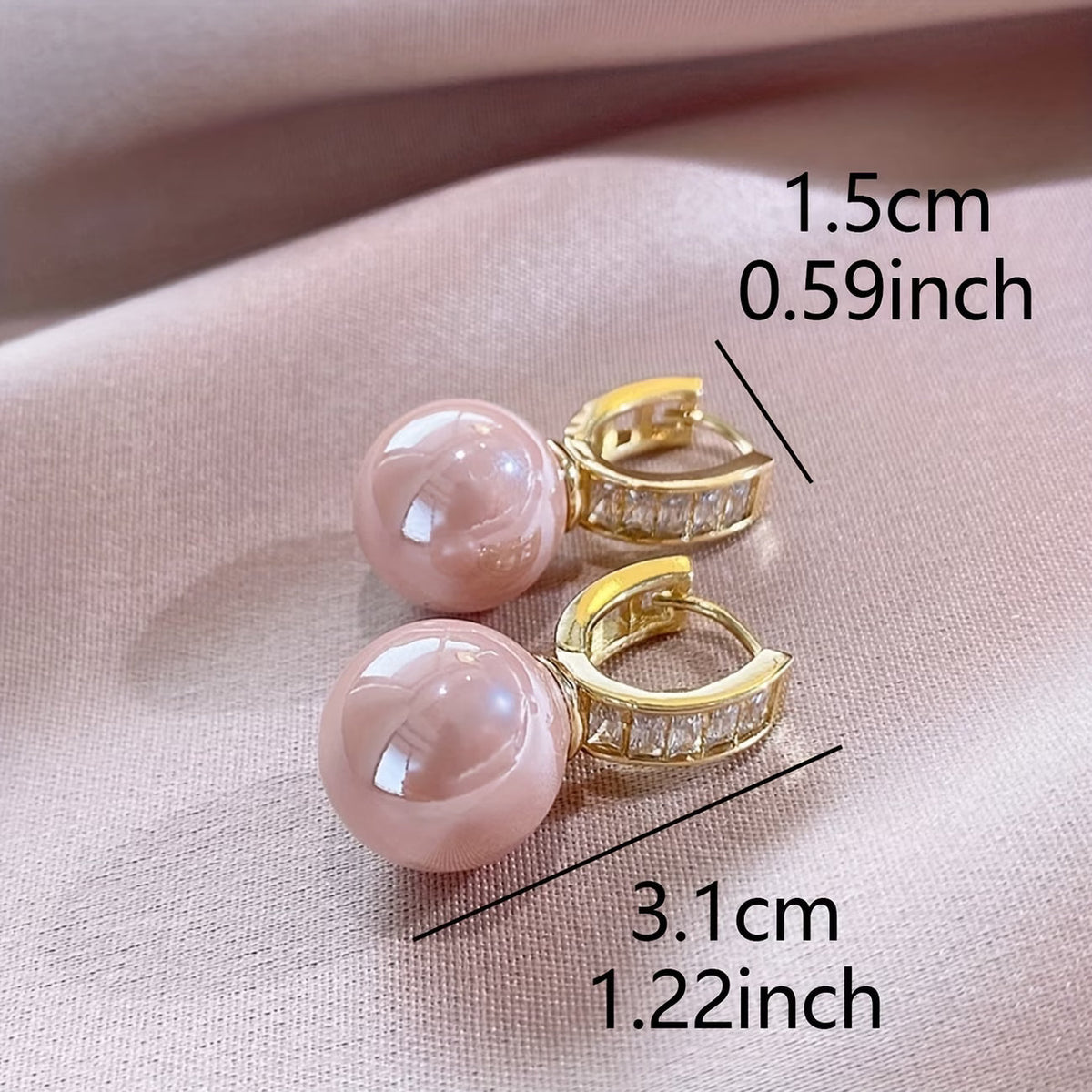 Elegant Pearl Drop Earrings