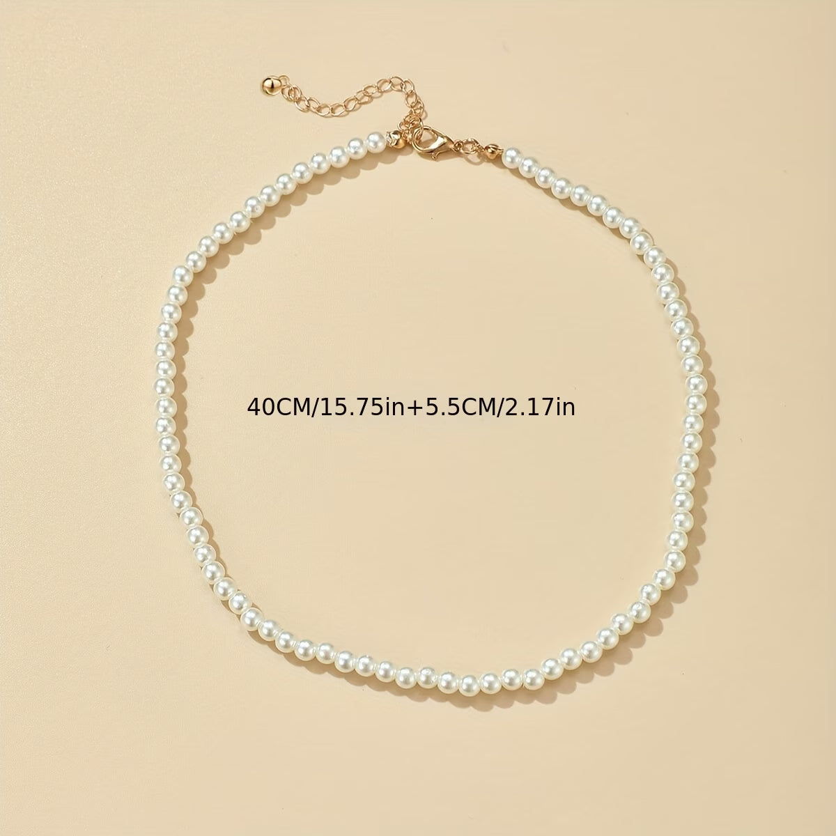 Elegant Pearl Drop Necklace