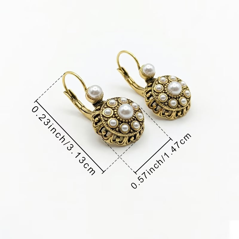 Elegant Pearl Drop Earrings