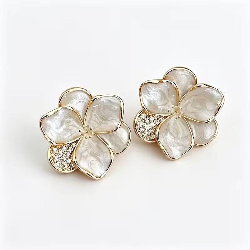 Elegant Pearl Drop Earrings