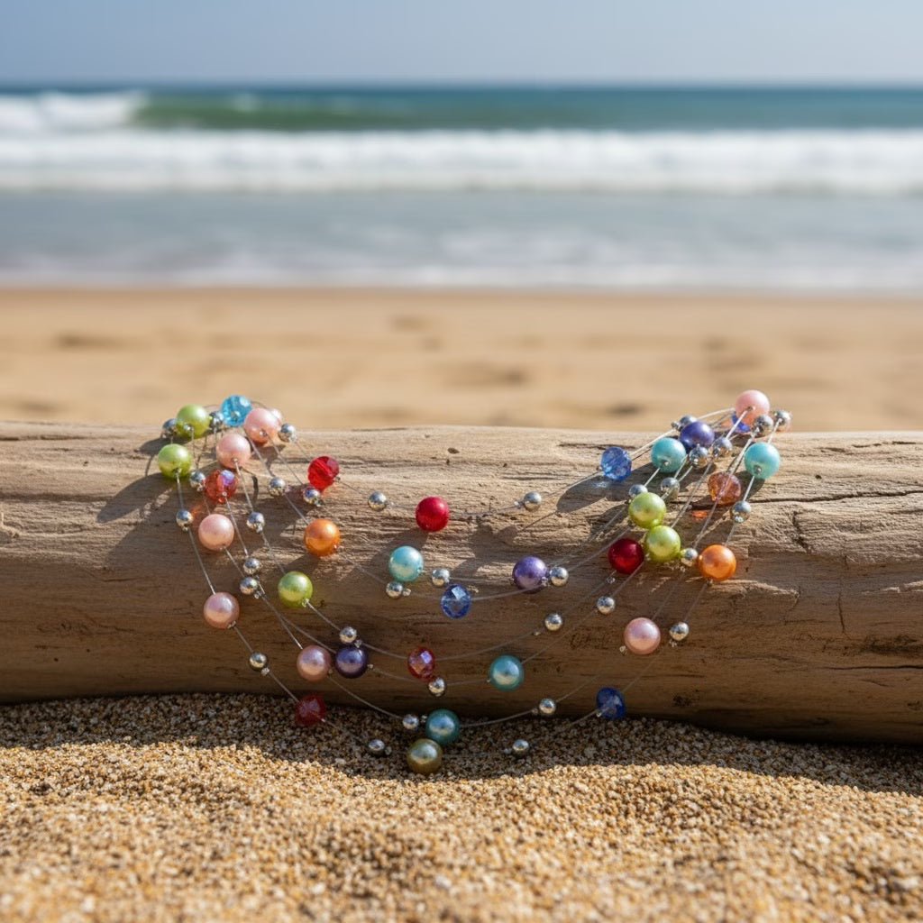 Elegant Multi-Layered Pearl Set