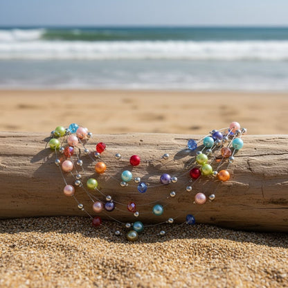 Elegant Multi-Layered Pearl Set