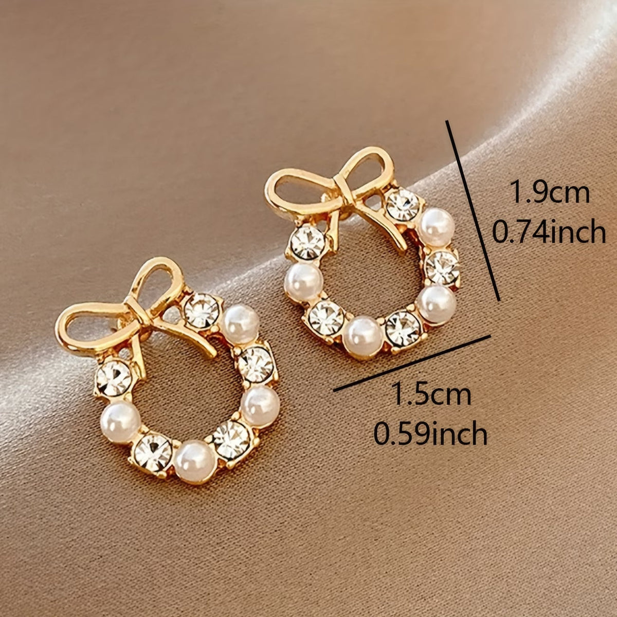 Elegant Pearl Drop Earrings
