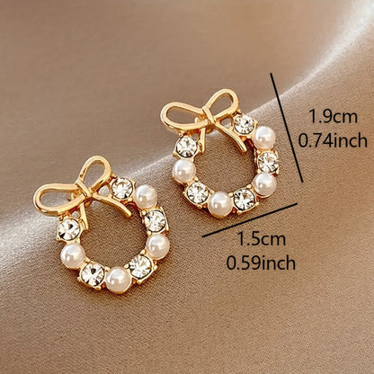 Elegant Pearl Drop Earrings