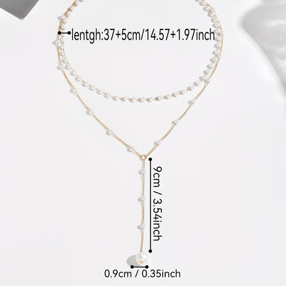 Elegant Graduated Pearl Necklace