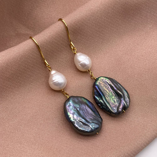Elegant Pearl Drop Earrings
