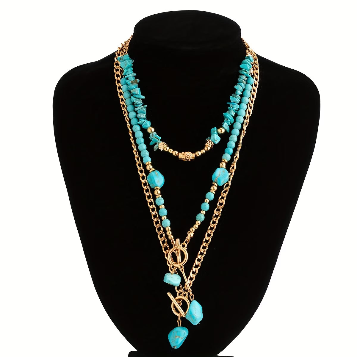 Elegant Pearl Statement Necklace