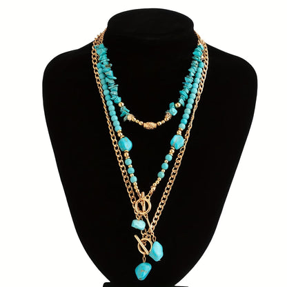 Elegant Pearl Statement Necklace
