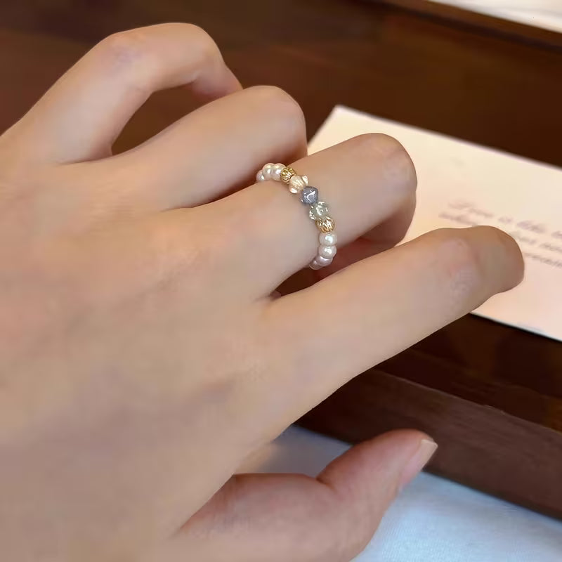 Elegant Heritage Pearl Ring