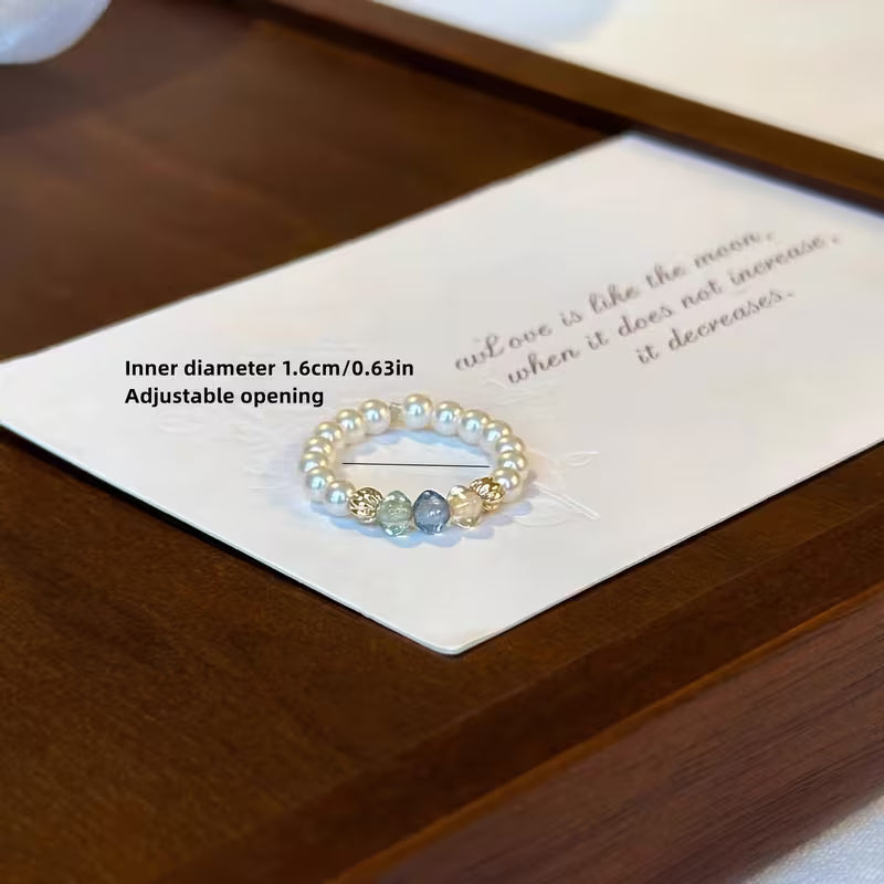 Elegant Heritage Pearl Ring