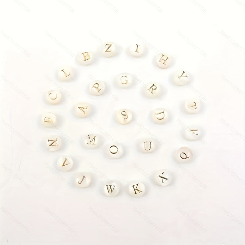 Elegant Initial Pearl Bracelet