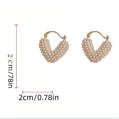 Elegant Pearl Drop Earrings