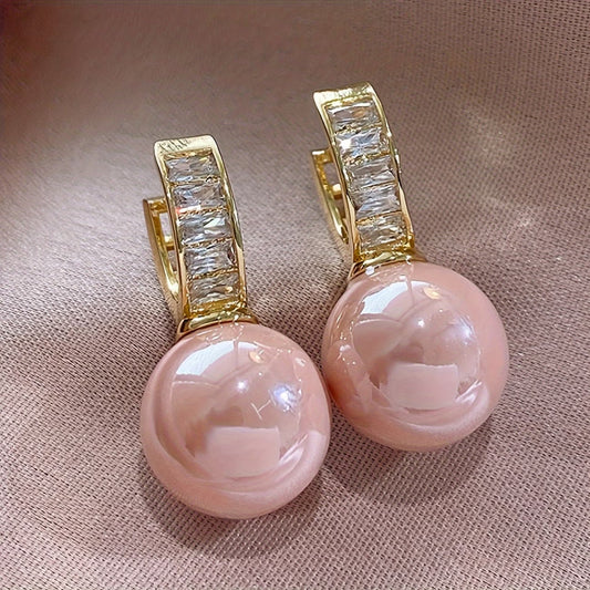 Elegant Pearl Drop Earrings