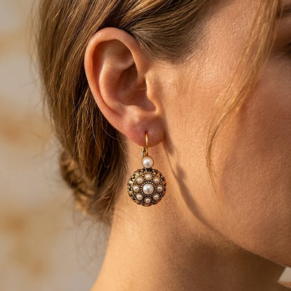 Elegant Pearl Drop Earrings