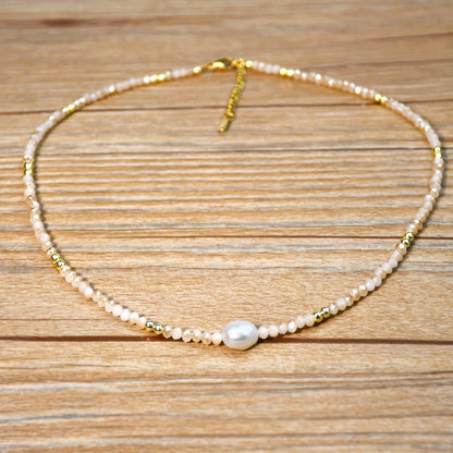 Elegant Pearl Necklace with Extender