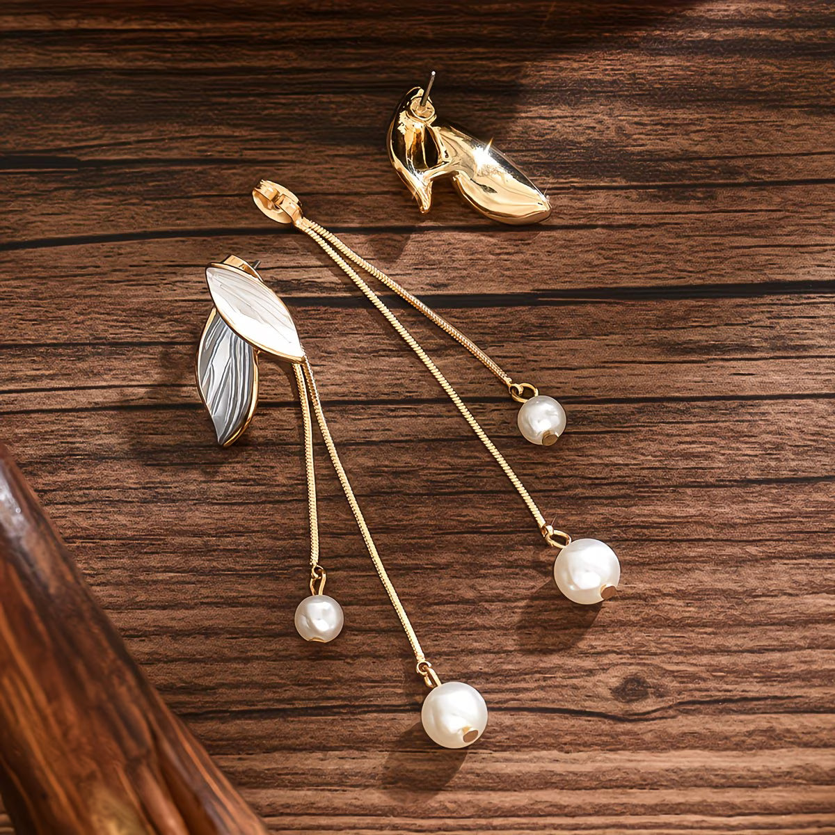 Elegant Pearl Drop Earrings