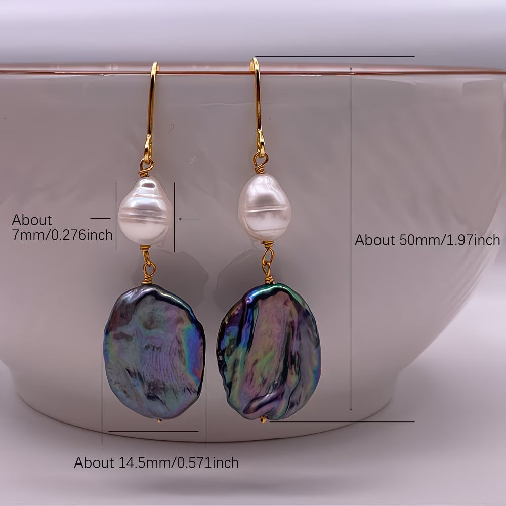 Elegant Pearl Drop Earrings