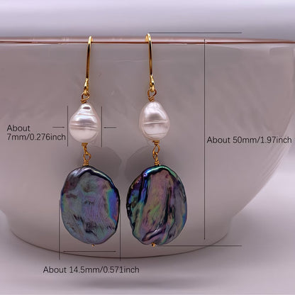 Elegant Pearl Drop Earrings