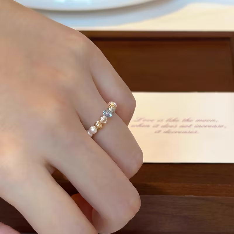 Elegant Heritage Pearl Ring
