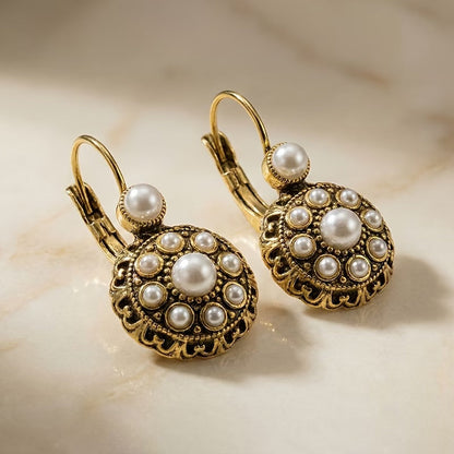 Elegant Pearl Drop Earrings