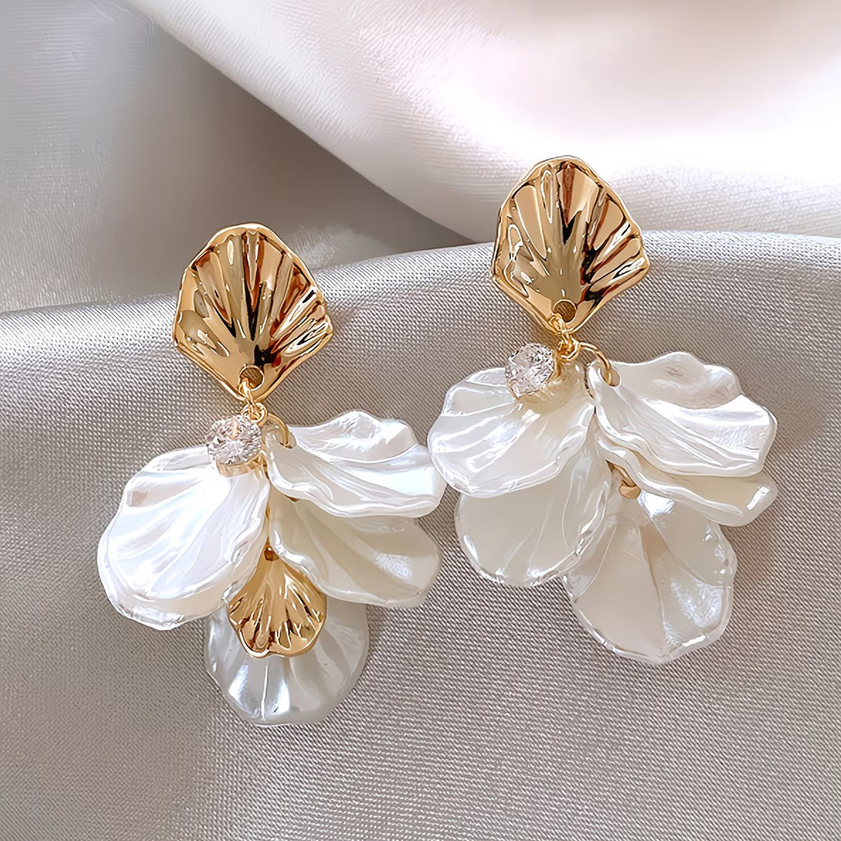 Elegant Pearl Drop Earrings
