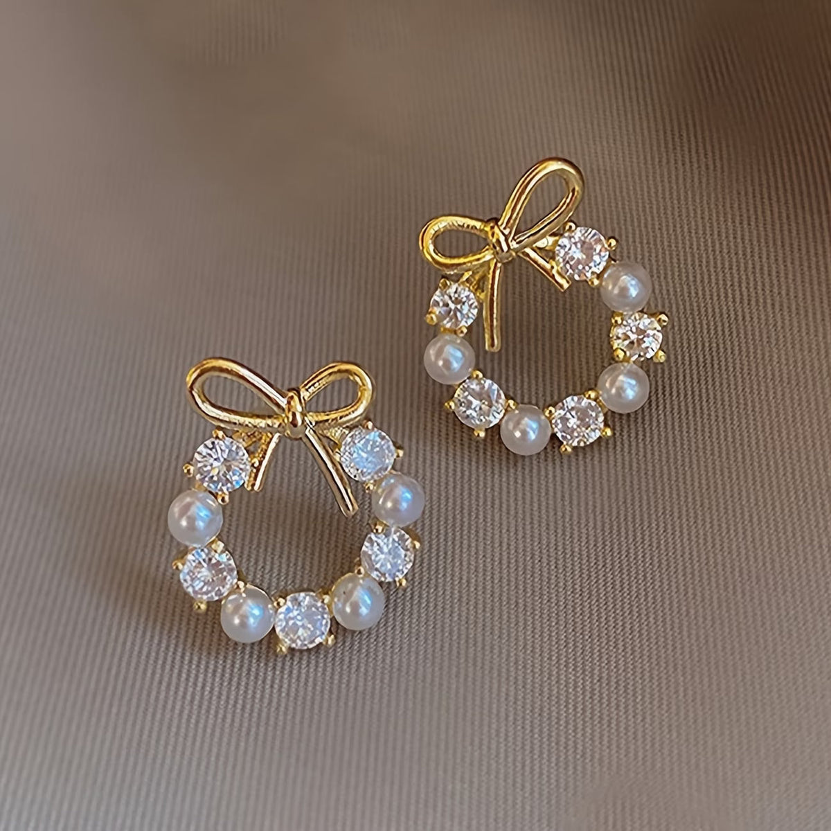 Elegant Pearl Drop Earrings