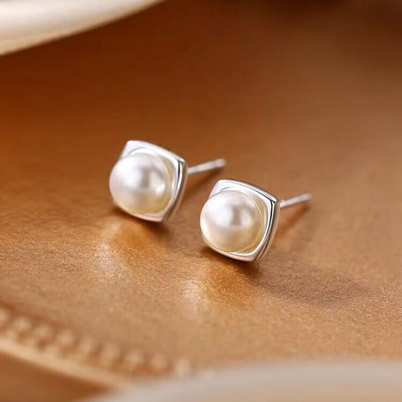 Sophisticated Pearl Drop Earrings