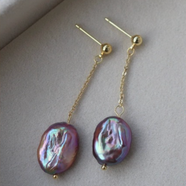 Elegant Pearl Drop Earrings