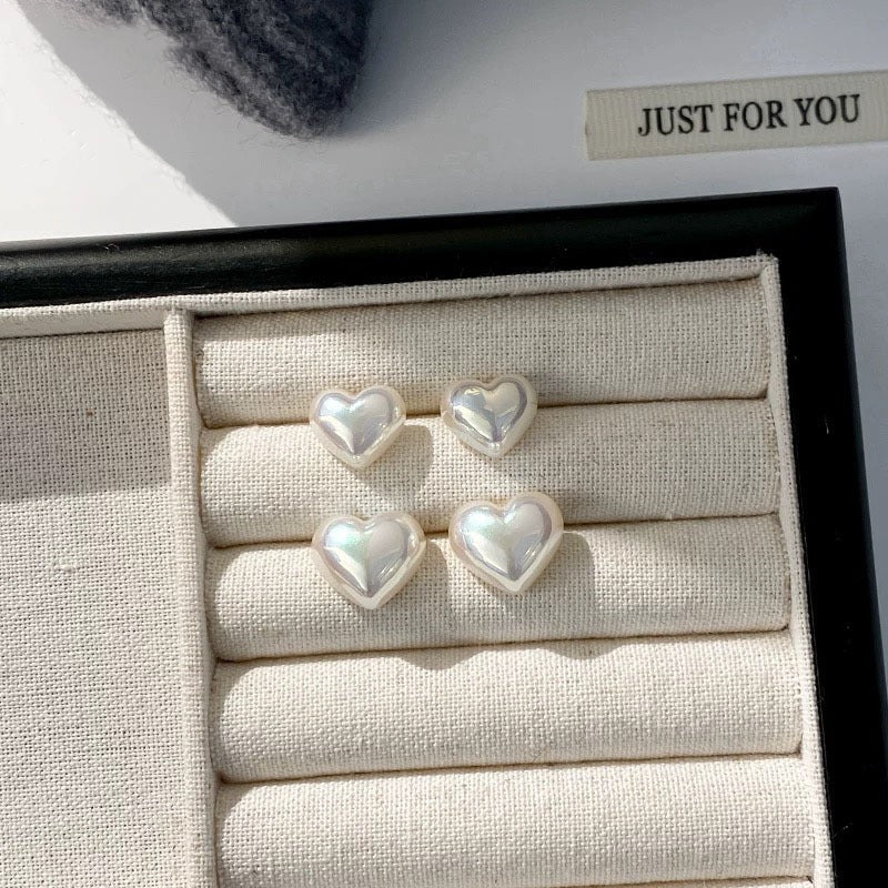 Elegant Pearl Stud Earrings