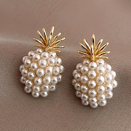 Elegant Pearl Drop Earrings