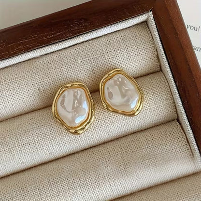 Elegant Pearl Drop Earrings