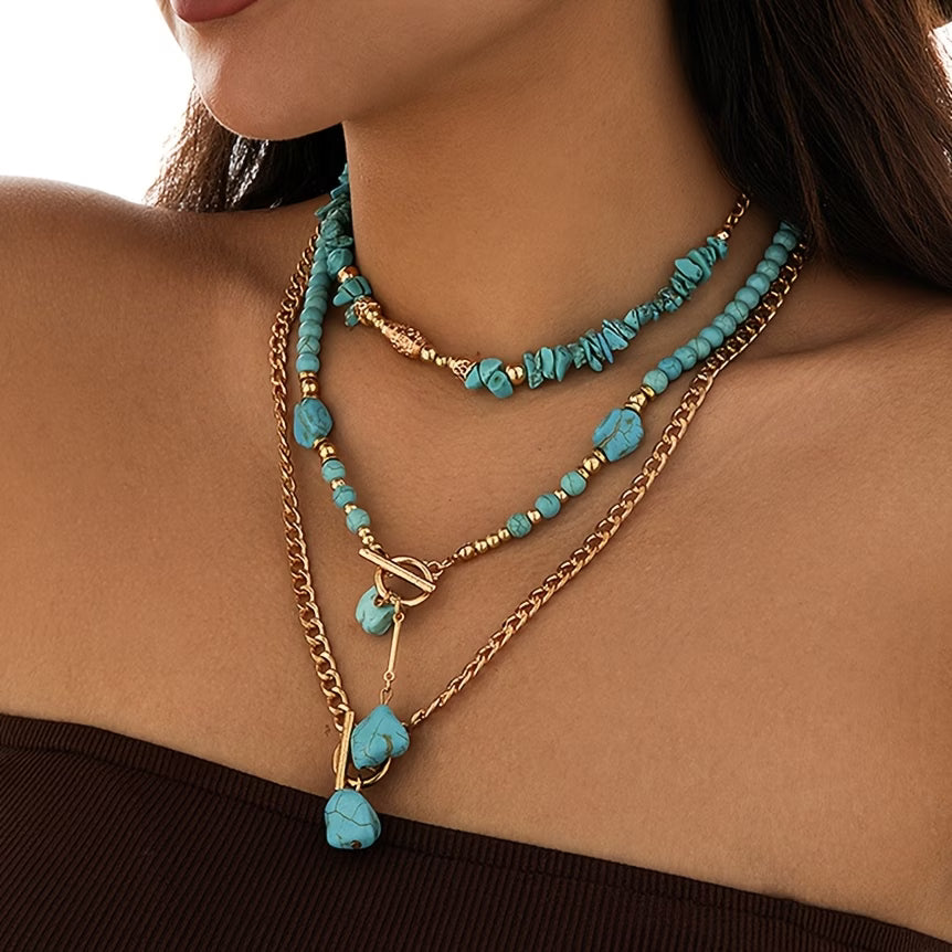 Elegant Pearl Statement Necklace