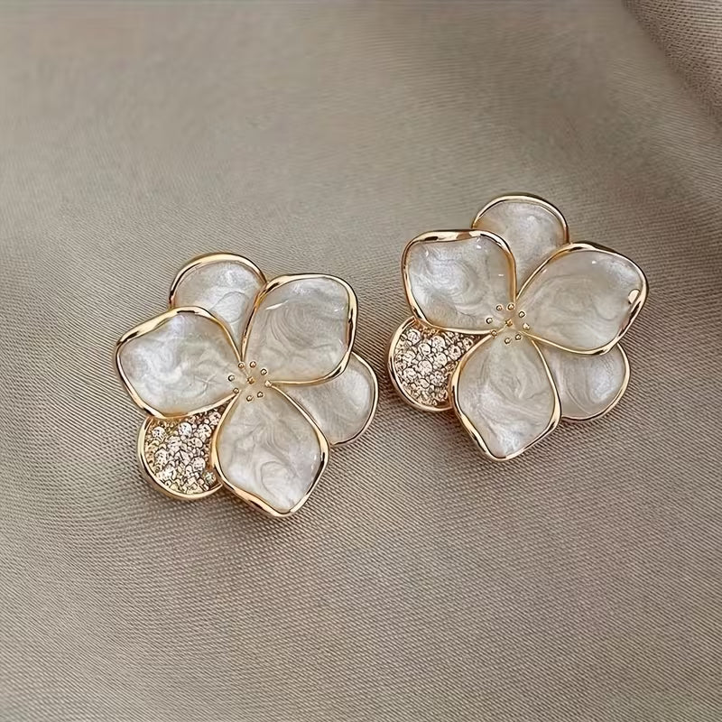 Elegant Pearl Drop Earrings