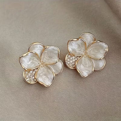 Elegant Pearl Drop Earrings
