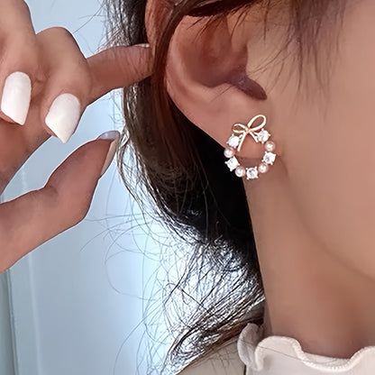 Elegant Pearl Drop Earrings
