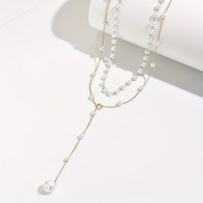 Elegant Graduated Pearl Necklace