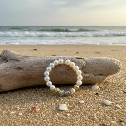 Elegant Heritage Pearl Ring