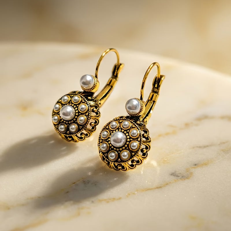 Elegant Pearl Drop Earrings