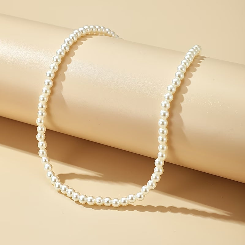 Elegant Pearl Drop Necklace