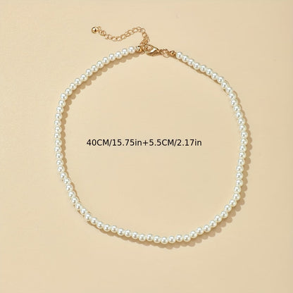 Elegant Pearl Drop Necklace