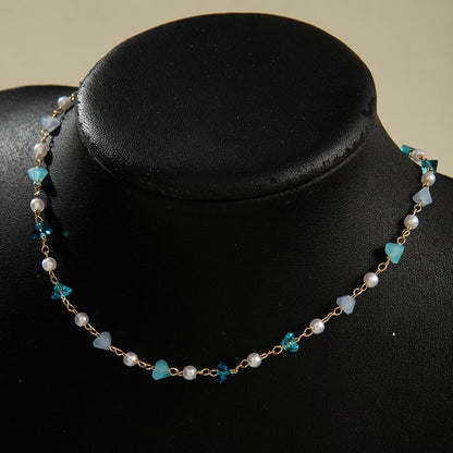 Elegant Pearl and Turquoise Bead Bracelet