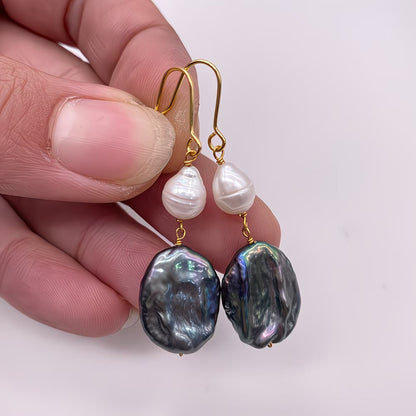 Elegant Pearl Drop Earrings