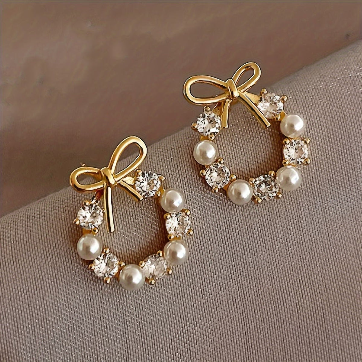 Elegant Pearl Drop Earrings