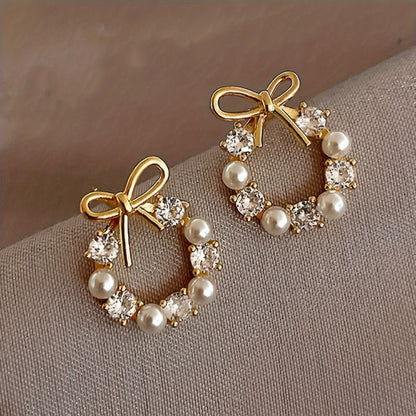 Elegant Pearl Drop Earrings