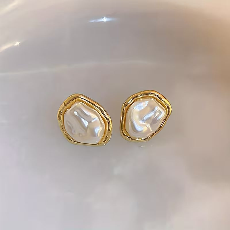 Elegant Pearl Drop Earrings