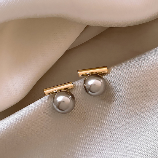 Elegant Pearl Drop Earrings
