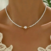 Elegant Pearl Necklace with Extender