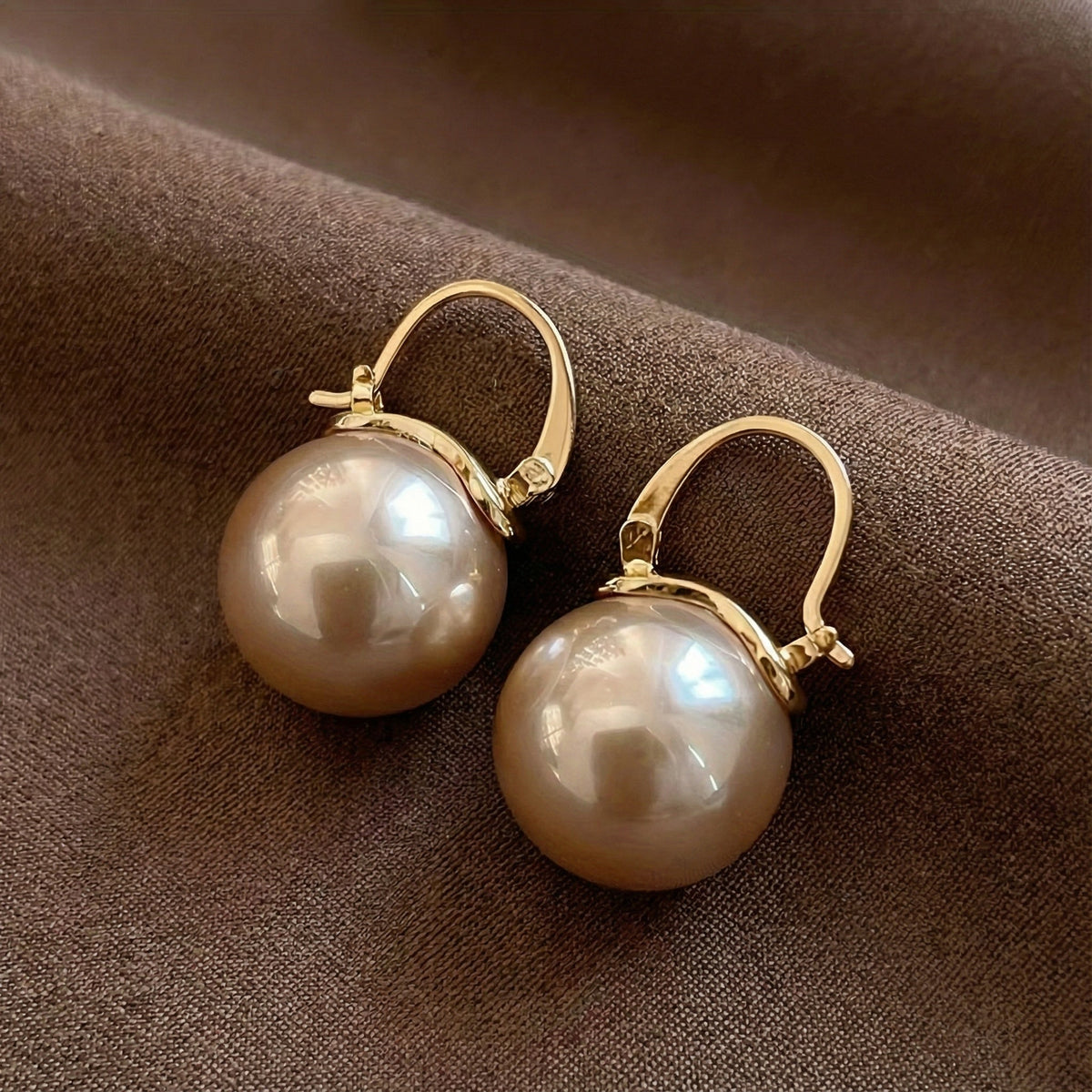 Elegant Pearl Drop Earrings