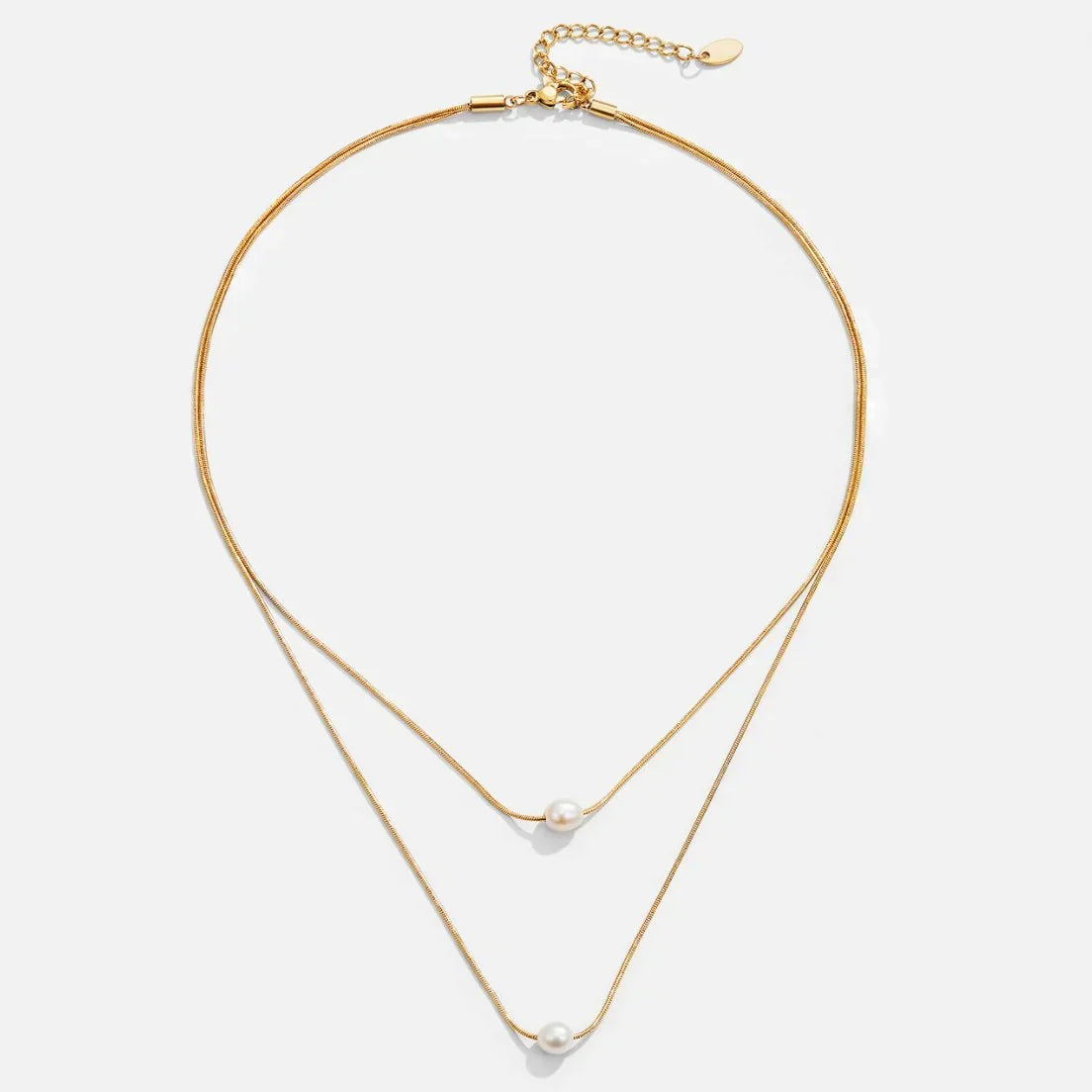 Elegant Layered Pearl Necklace