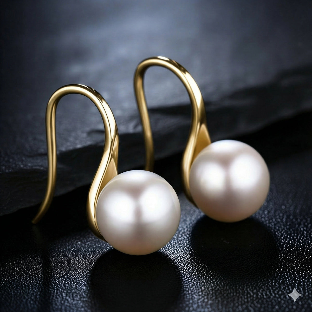 Elegant Pearl Drop Earrings